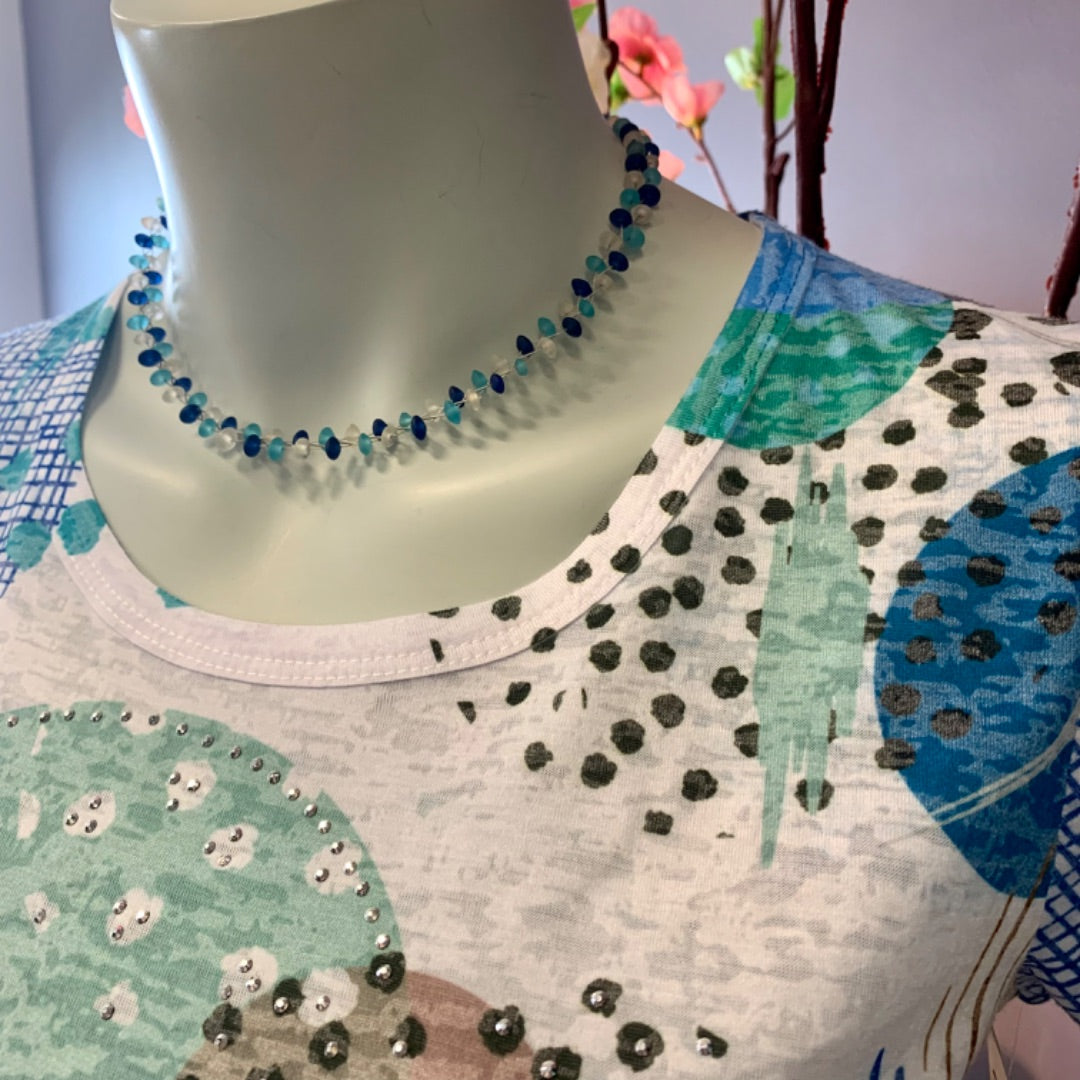 Coco Y Club, Small Blue White Green