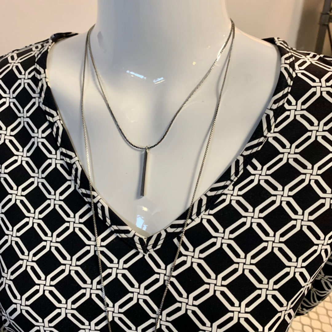 J McLaughlin, Medium Black White