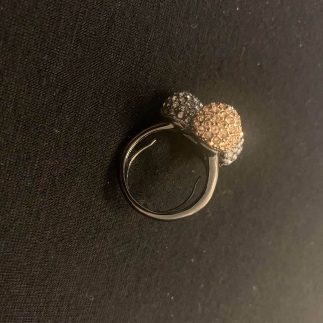 Soiree Ring, One Size, Tri colour