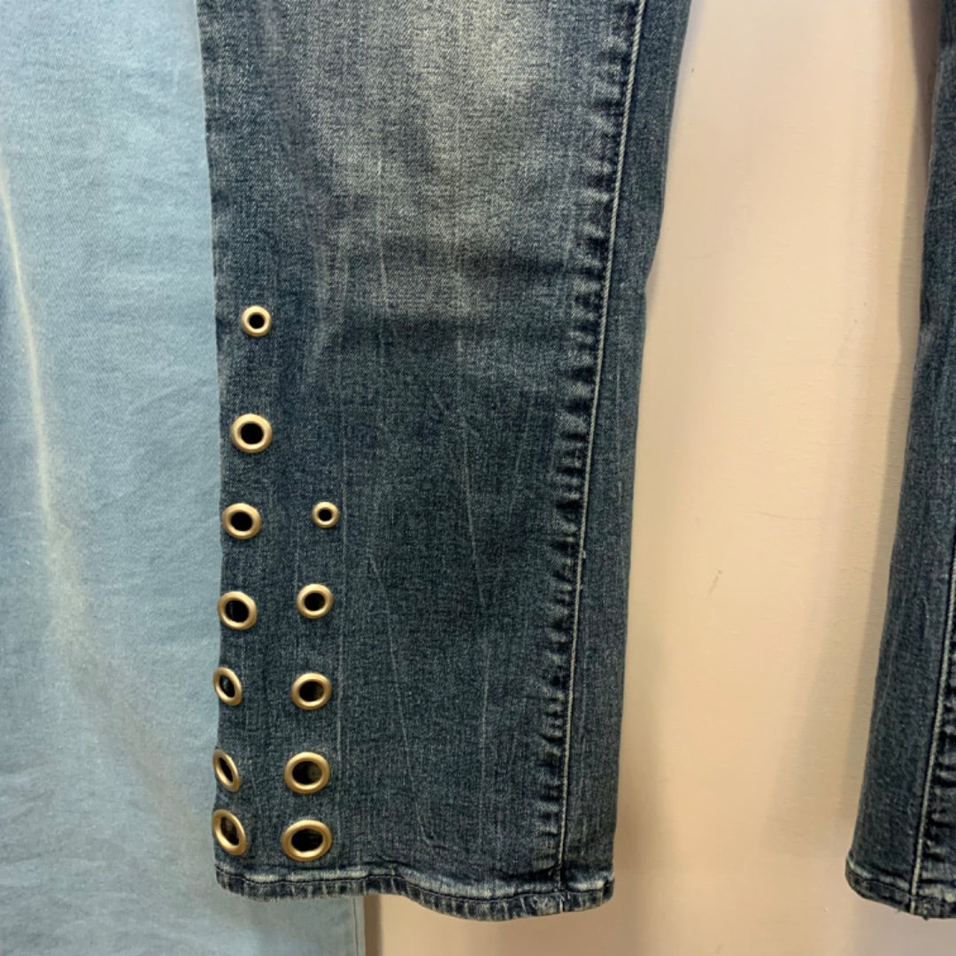 Seven7, Capris, Size 8 Blue