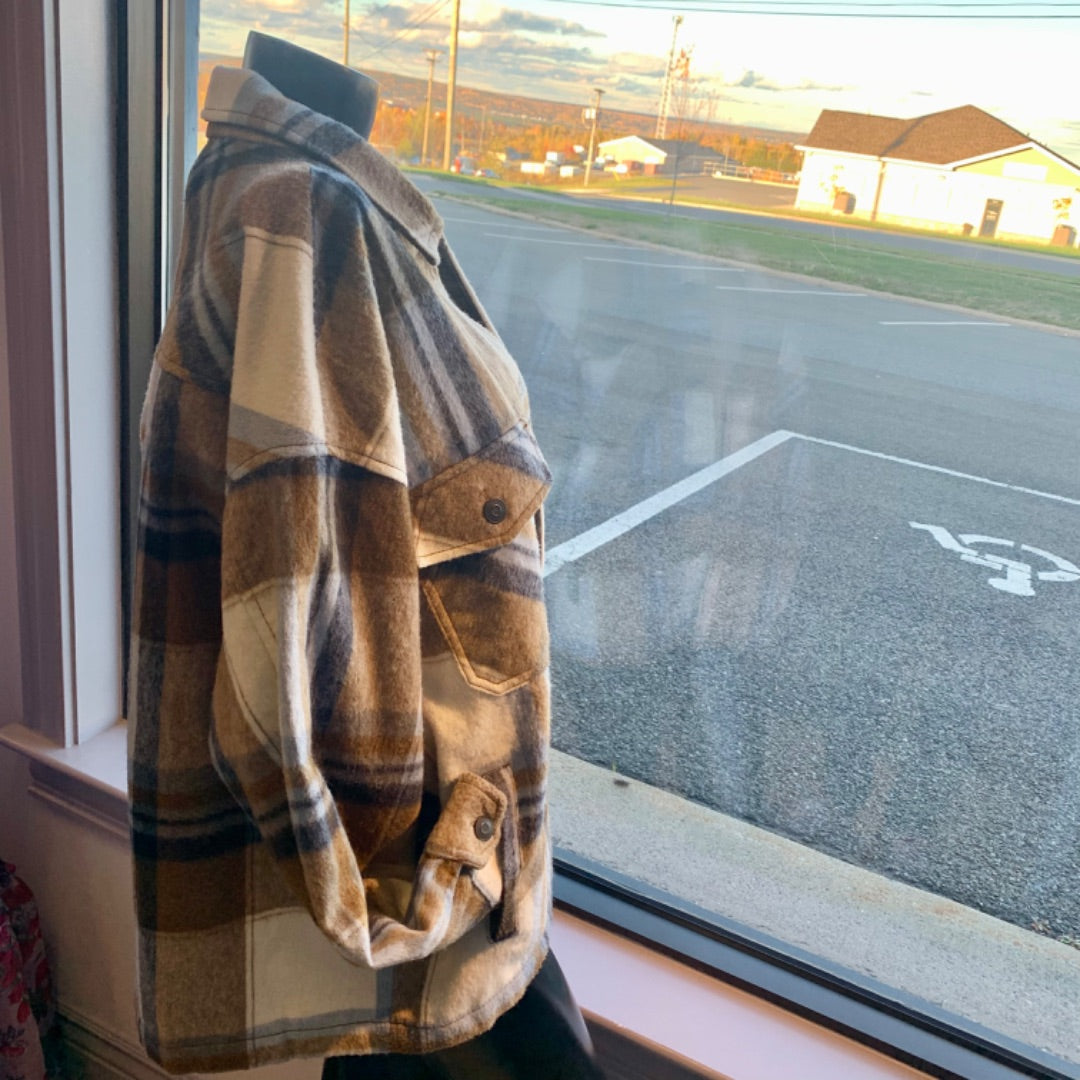 Zara, Jackets, Small Beige Blue