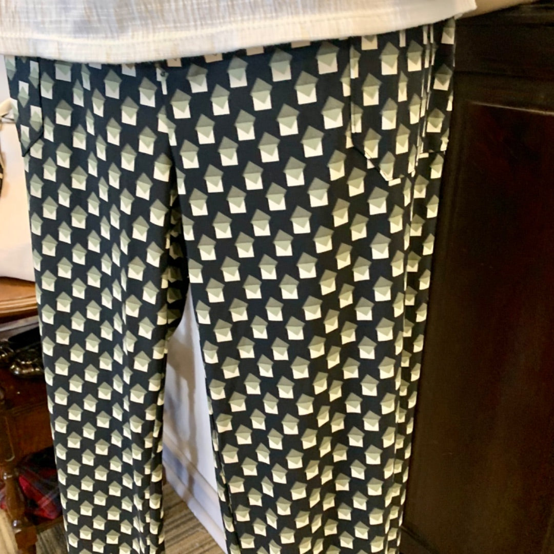 C&S, Pants, Medium Black Green Beige