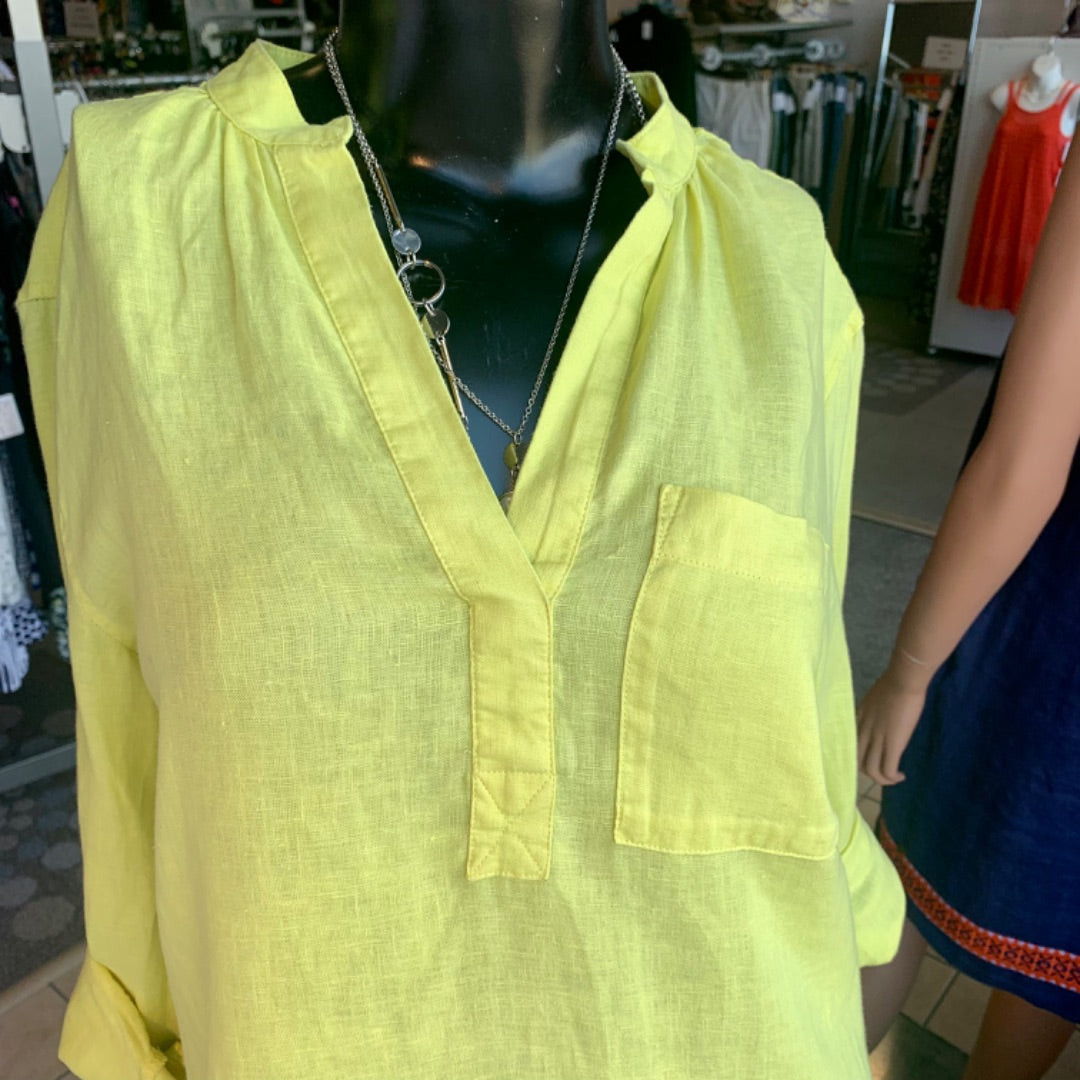 Gap, Tops, Medium Yellow