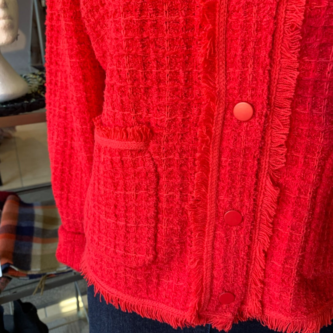 Olsen, Jackets, Medium Red