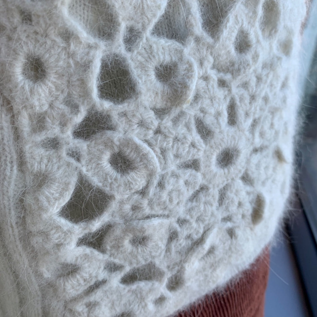 Carole Little, Sweaters, Large Ivory