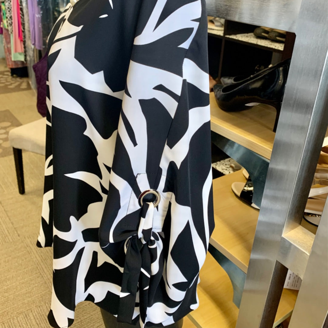 Joseph Ribkoff, Size 18 (16) Black White
