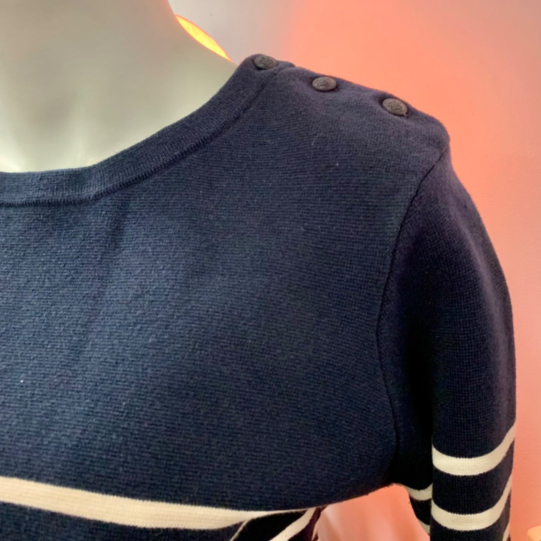 Oceana, Sweaters, XLarge Navy White
