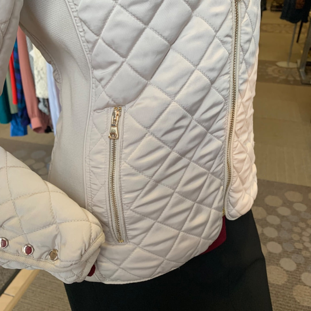 Alfred Sung, Jackets, Small Cream