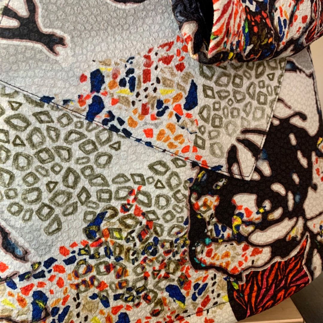 Bryn Walker, Cardigans, XLarge Grey Floral