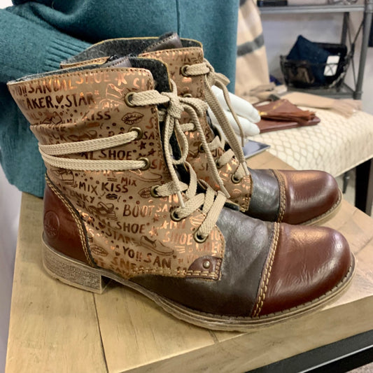 Rieker, Footwear, Size 7 (37) Brown Grey