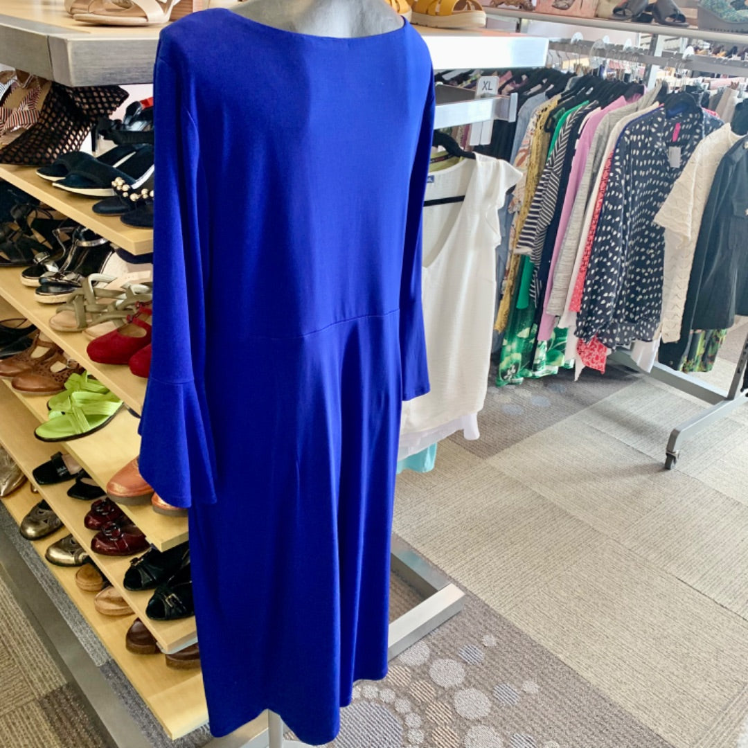 Connected Apparel, Dresses, Size 20 Royal Blue