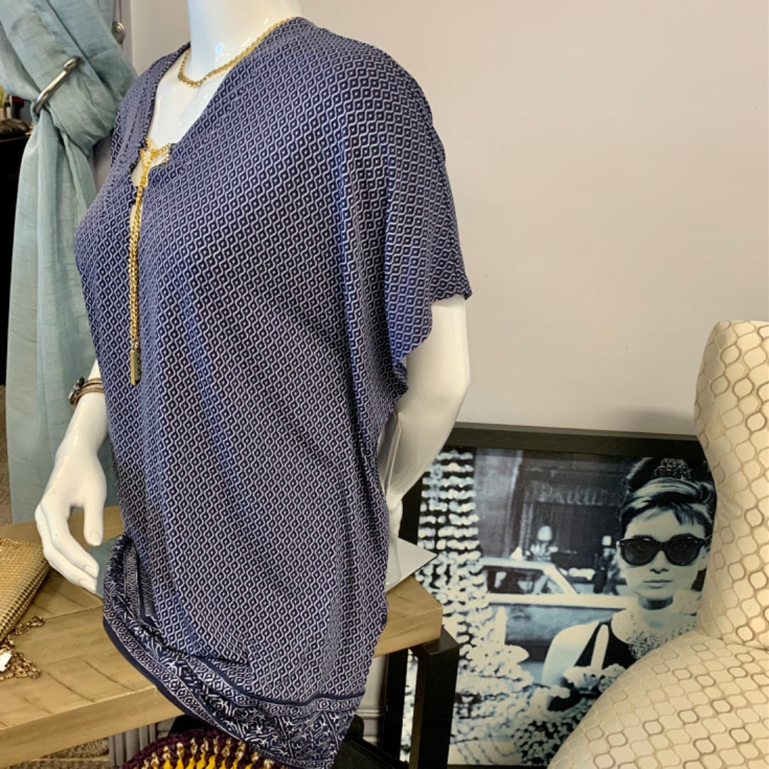 Michael Kors, Medium Navy white