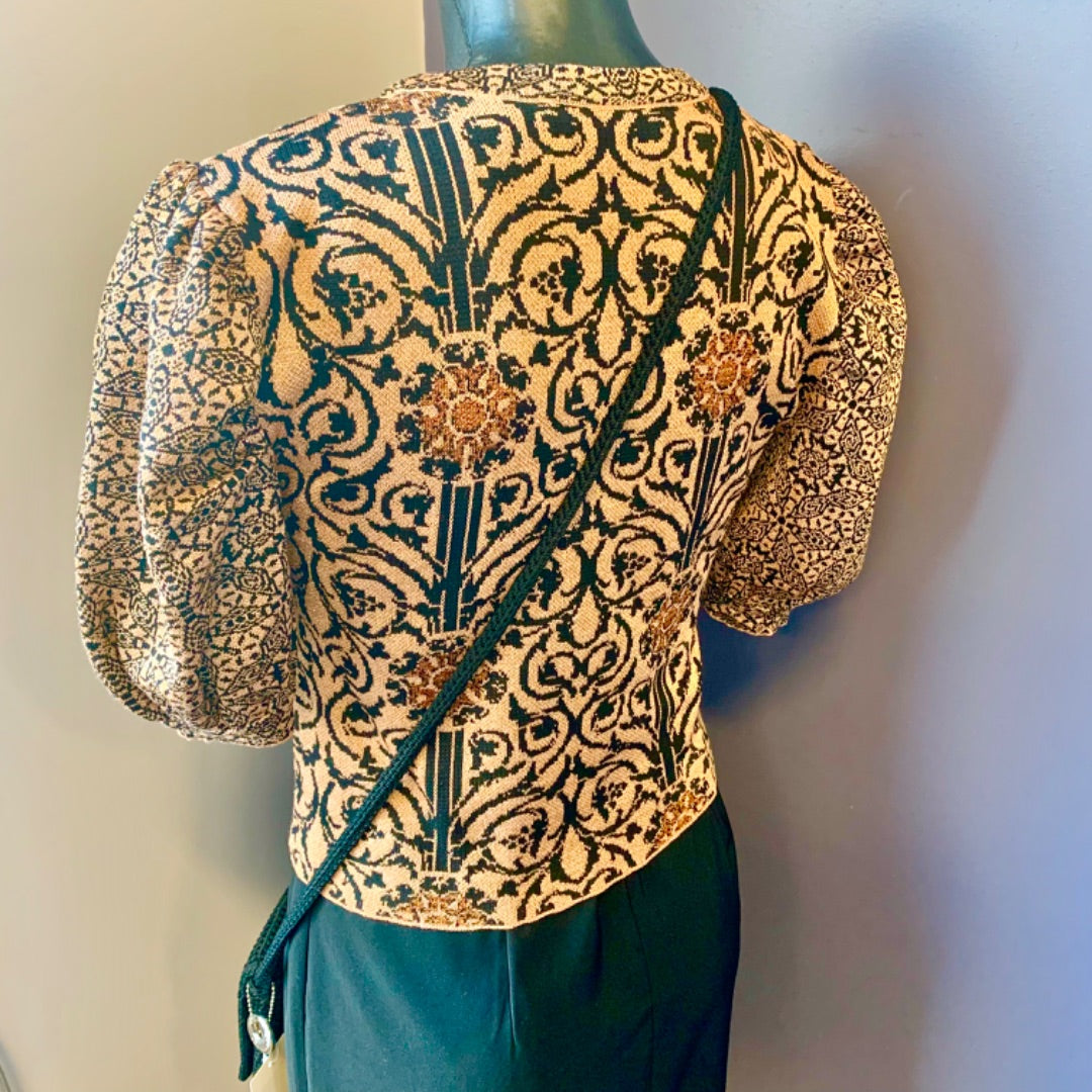 Zara, Tops, Medium Copper, black