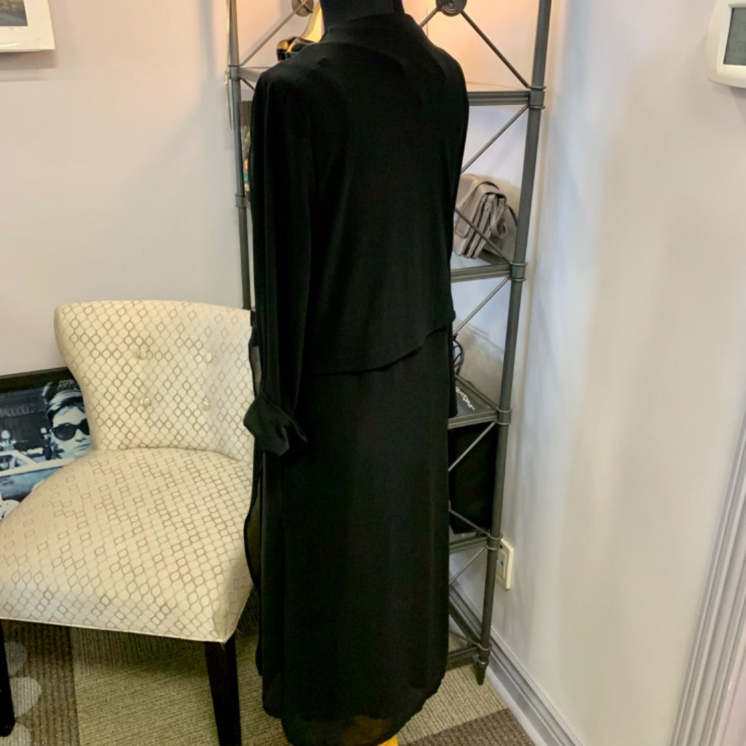 Picadilly, Cardigans, Medium Black