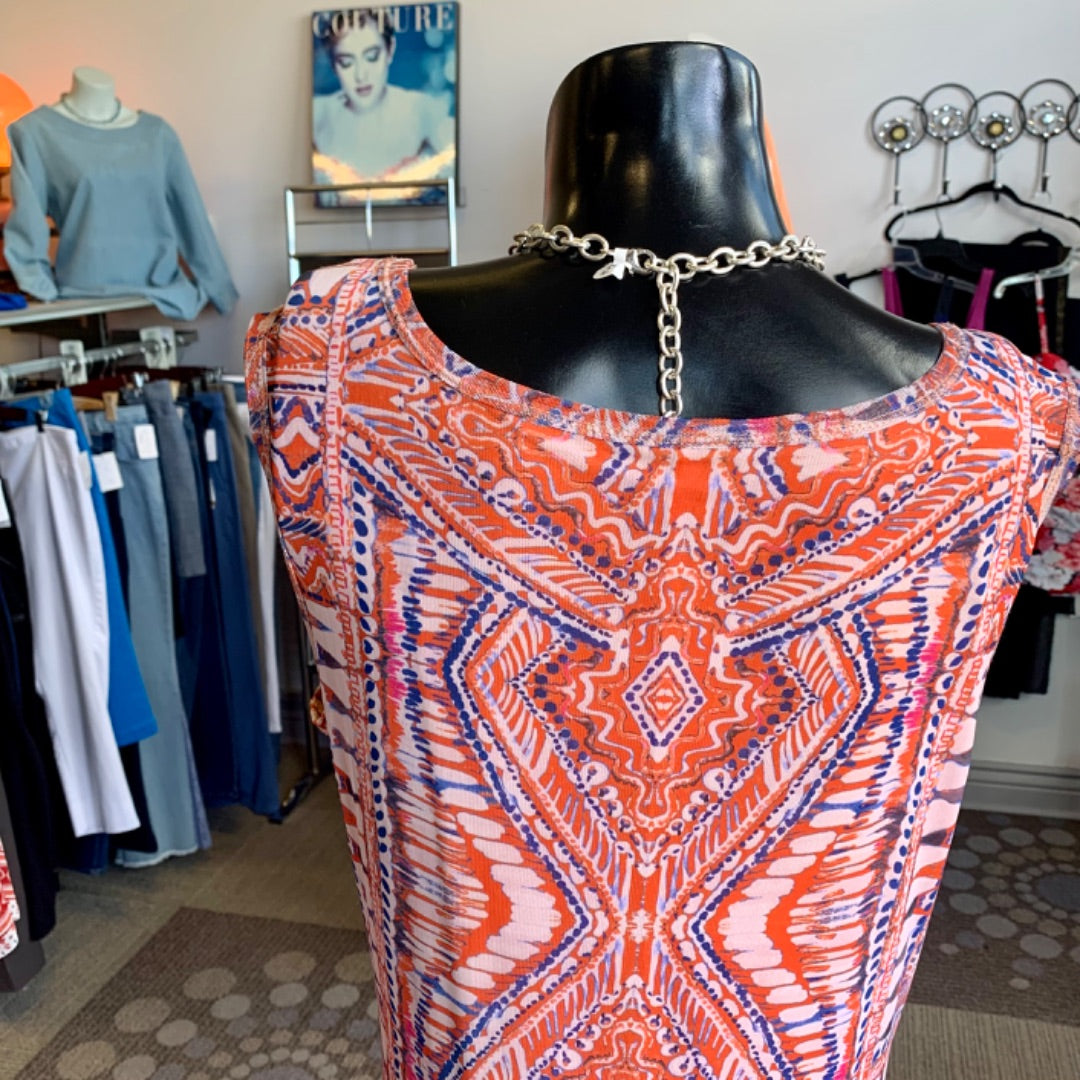 Tribal Maxi, XLarge Orange Blue