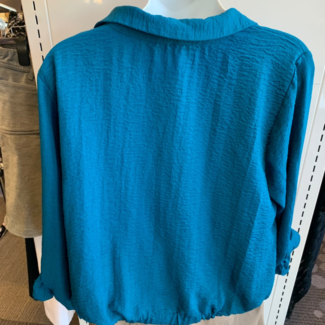 Sympli Vera, Tops, Large Teal