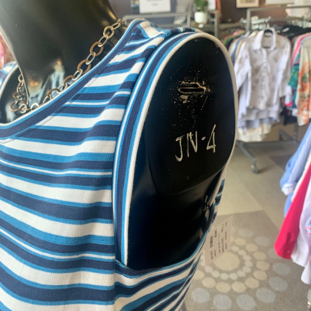 Hatley, Dresses, Large Blue White Coral