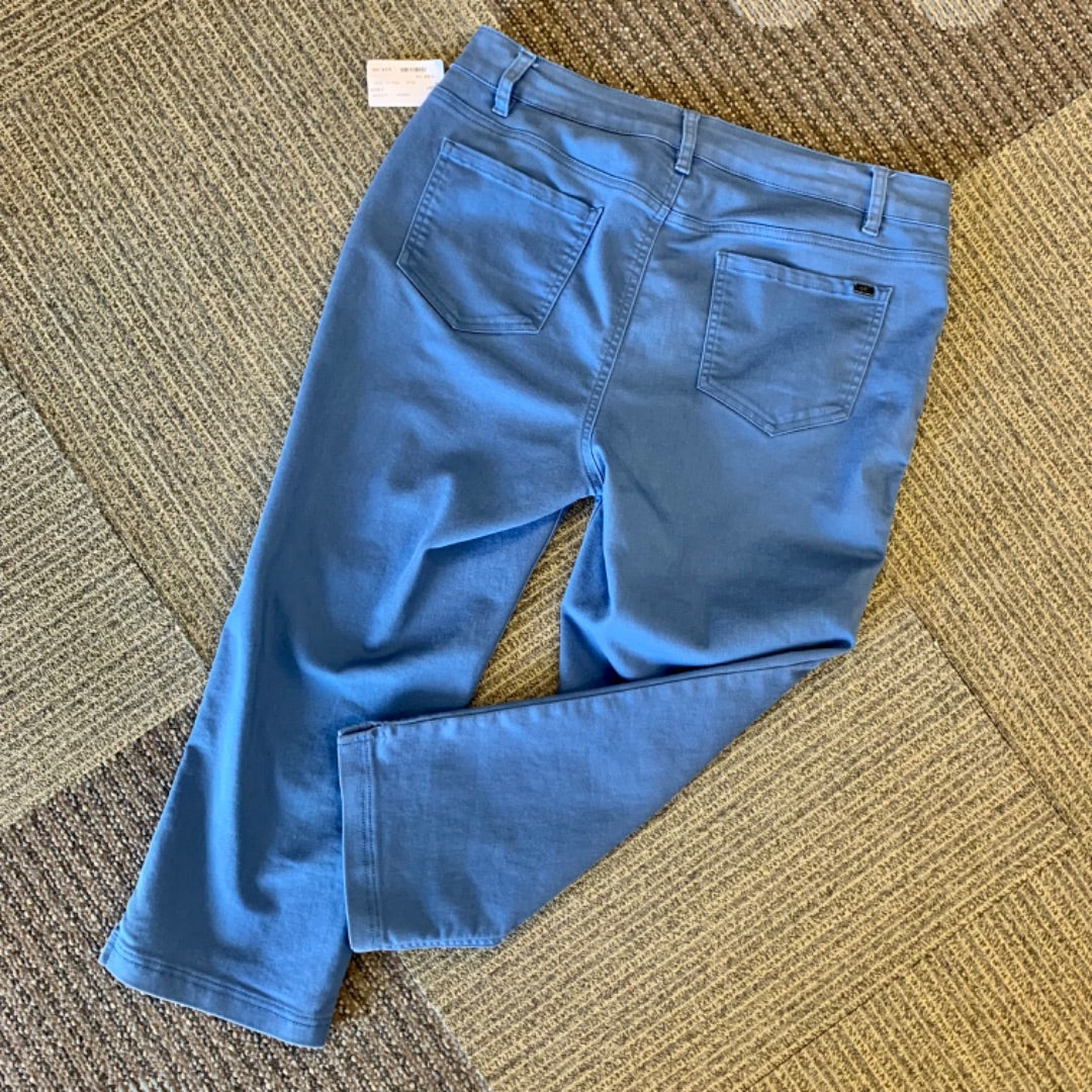 Up! Crop, Pants, Size 14 Blue