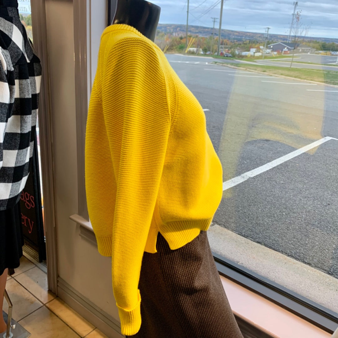French Connection, Sweaters, Medium Yellow