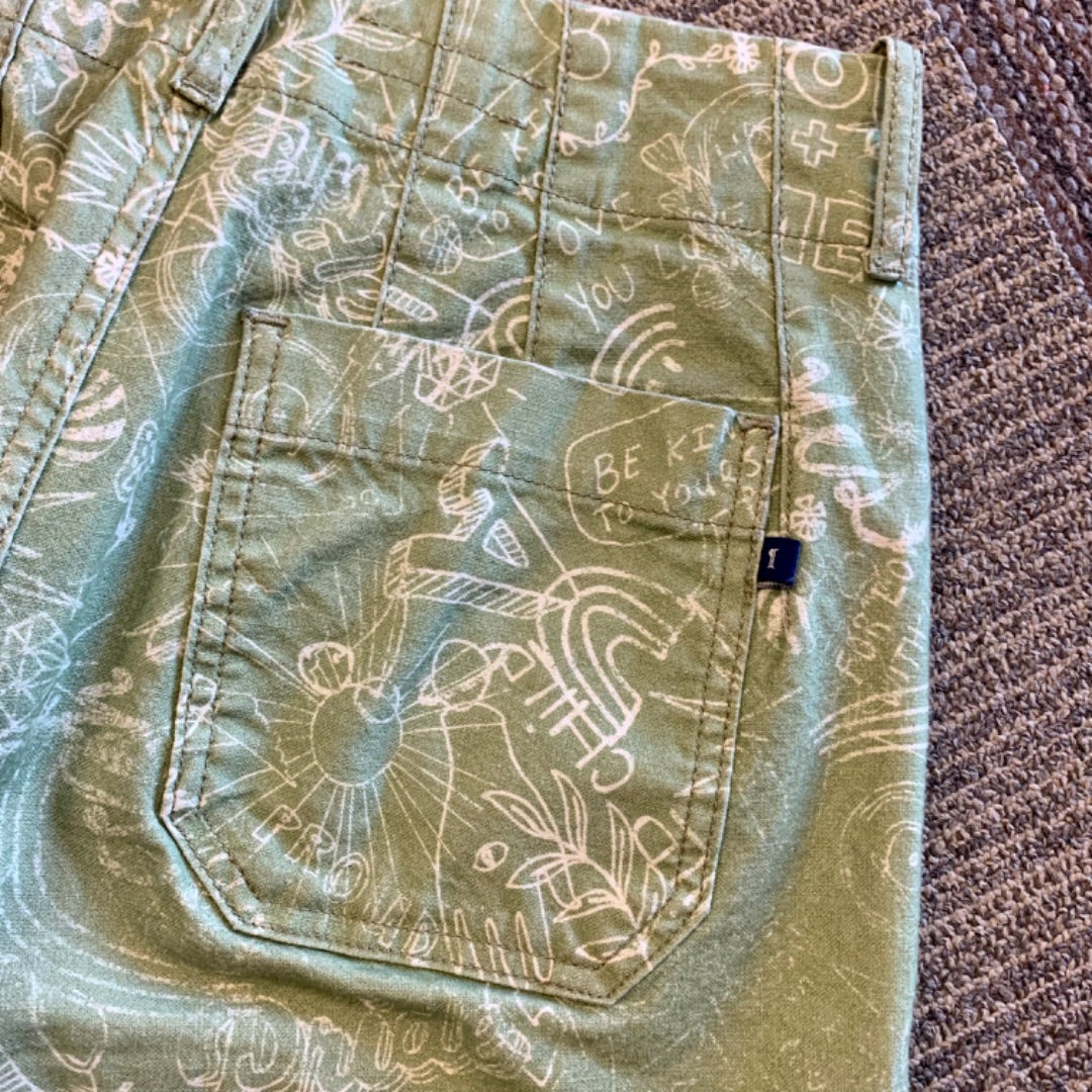 Pilcro, Pants, Size 26 (4) Green