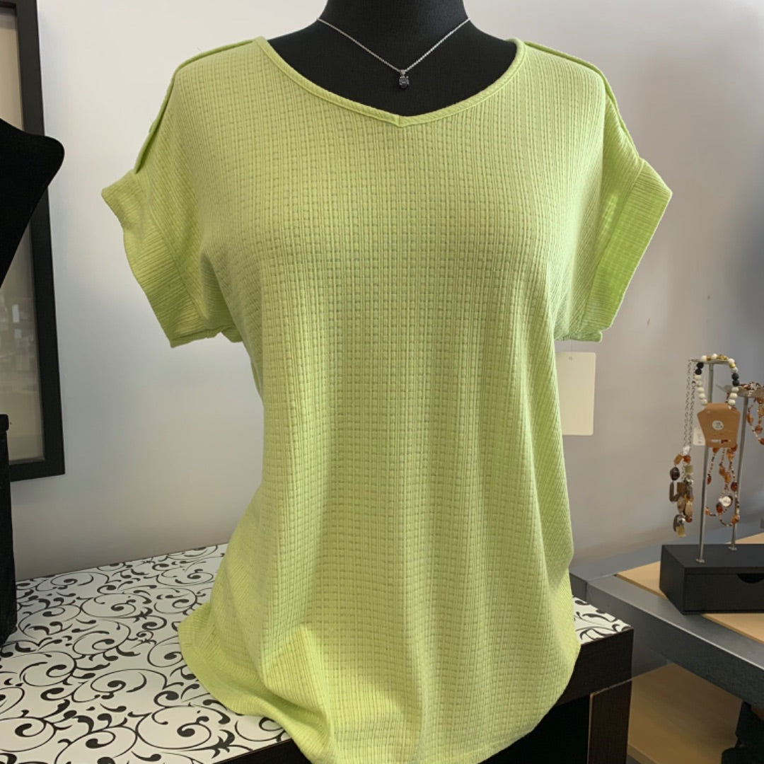 Mandee Top, Small, Green