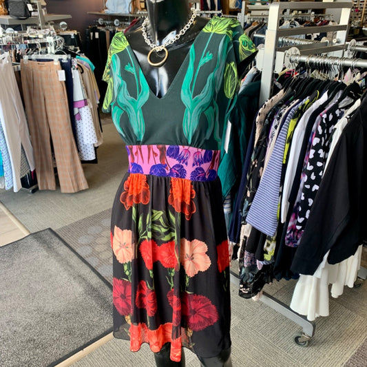 Desigual, Small Floral on Black