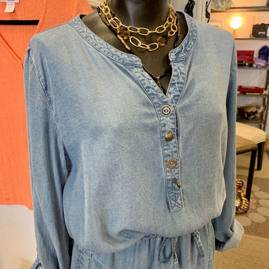 Neon Buddha, Small Blue