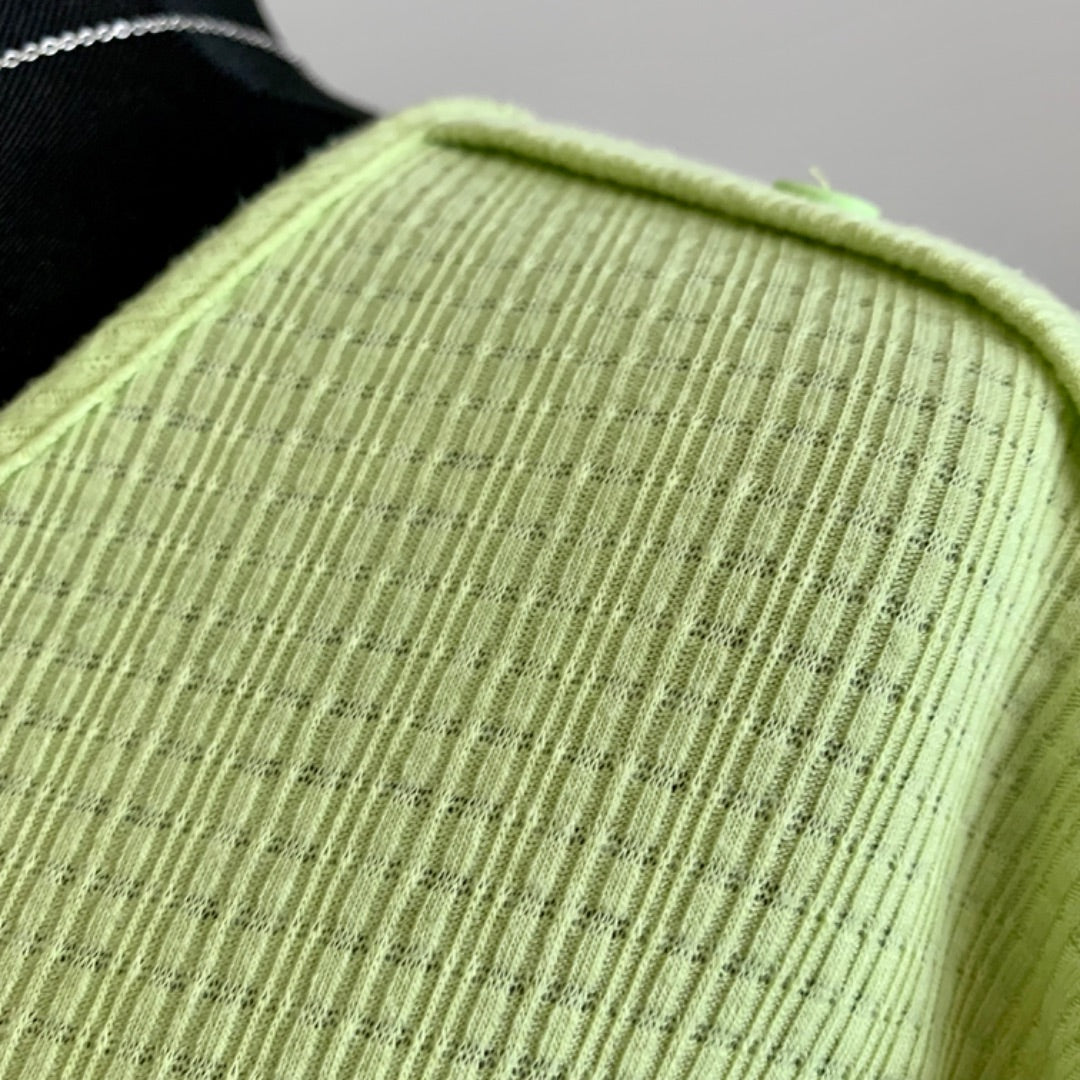 Mandee Top, Small, Green
