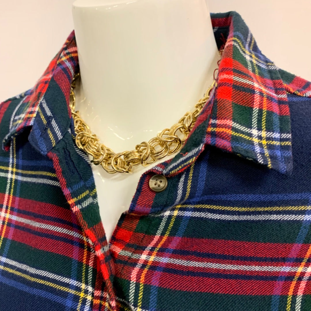 American Eagle, Medium, Multi, Plaid