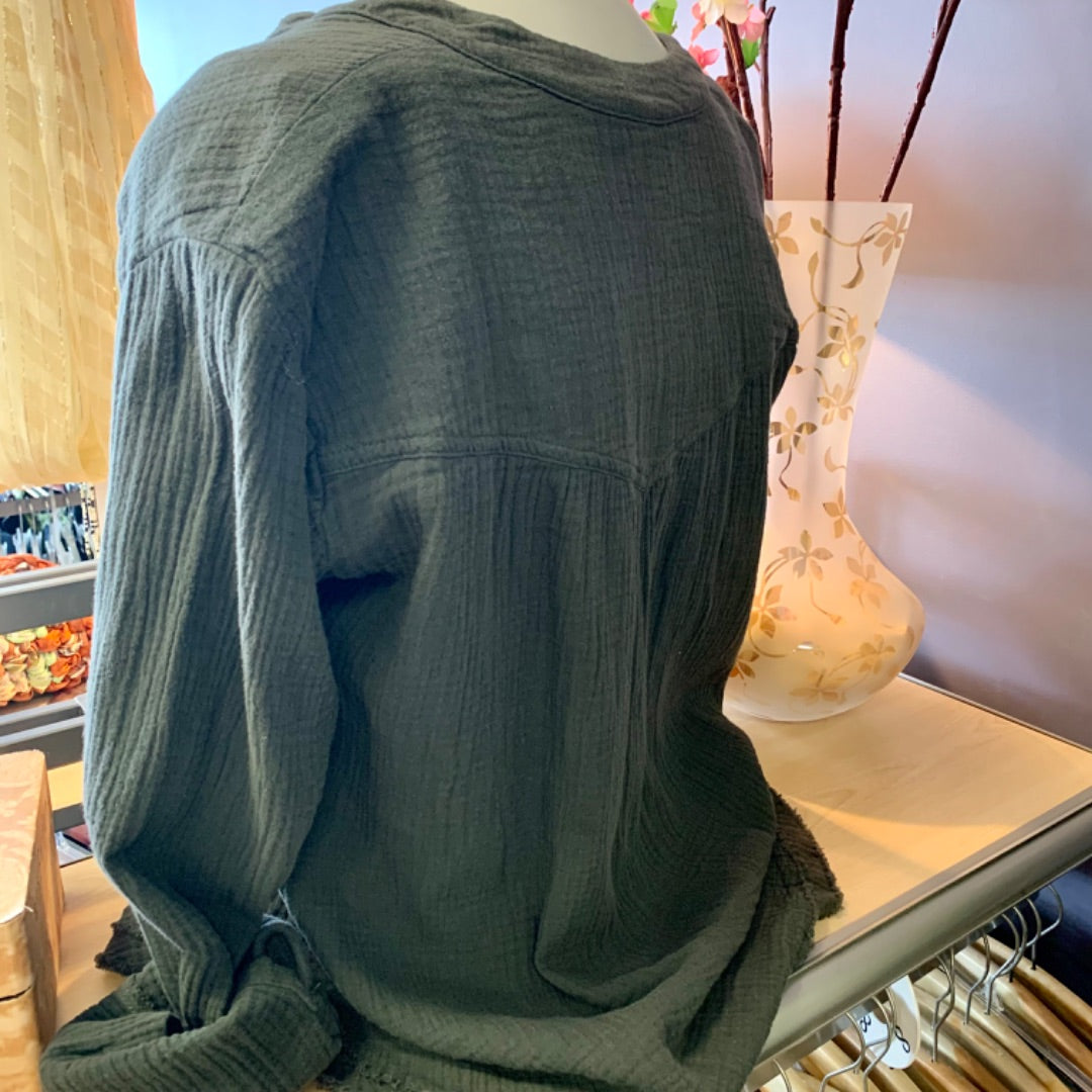 Free People Popover, Small Slate