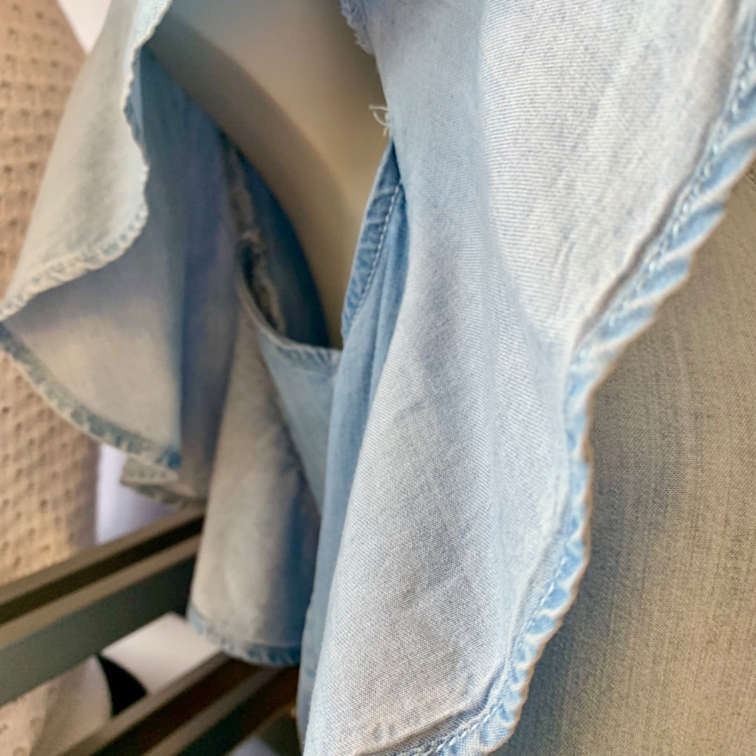 RW&Co Vneck, Small Blue