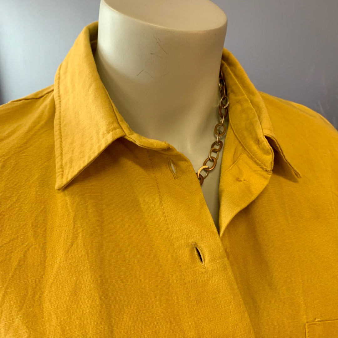 Zara, Tops, Small Ocher