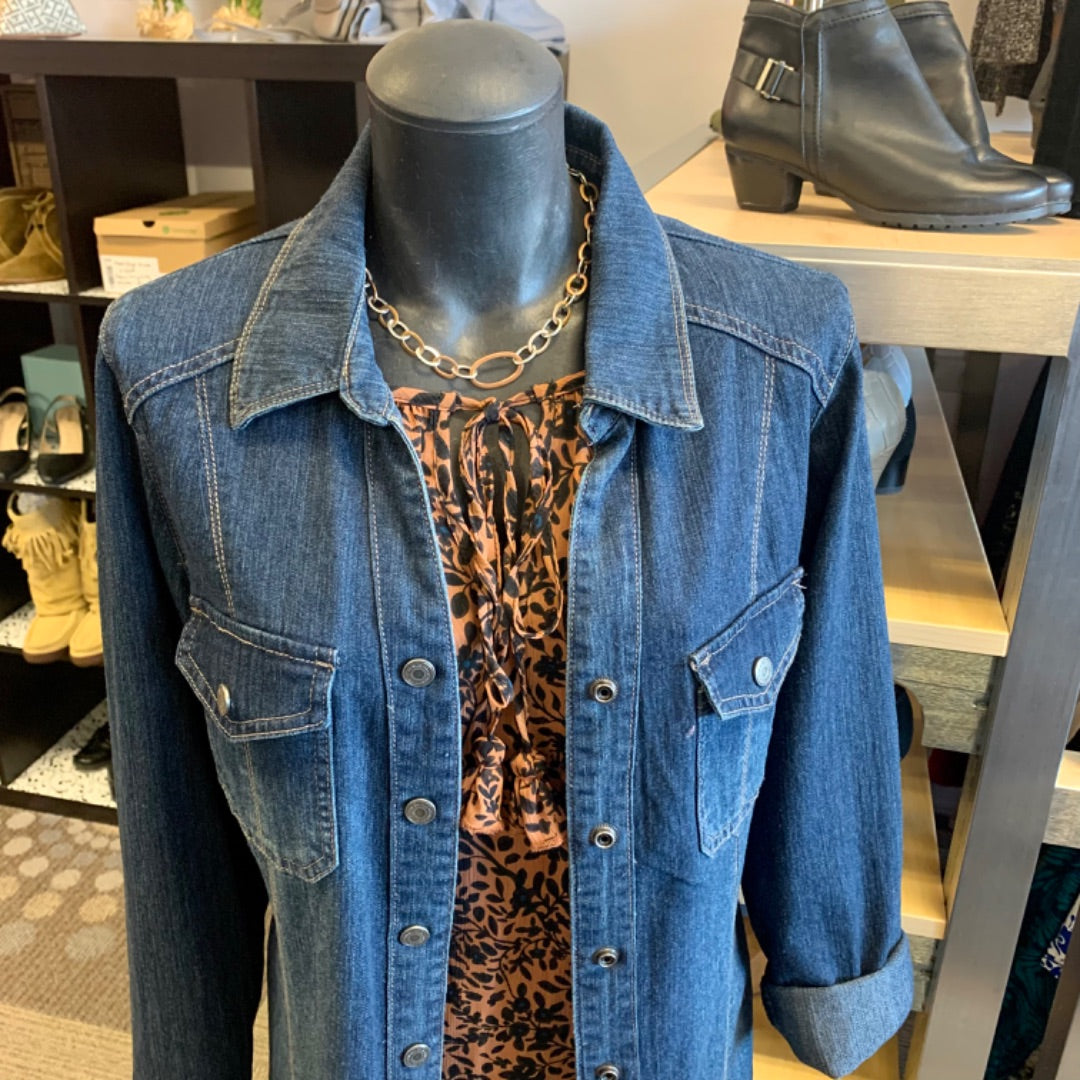 GG Jeans, Dresses, Large Blue