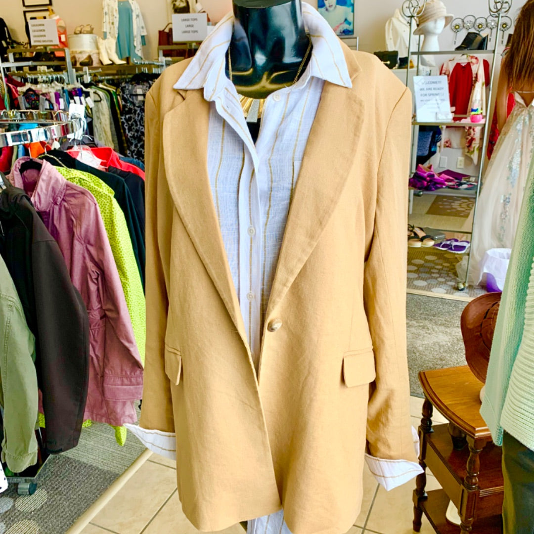 Blazer, Large Cappuchino