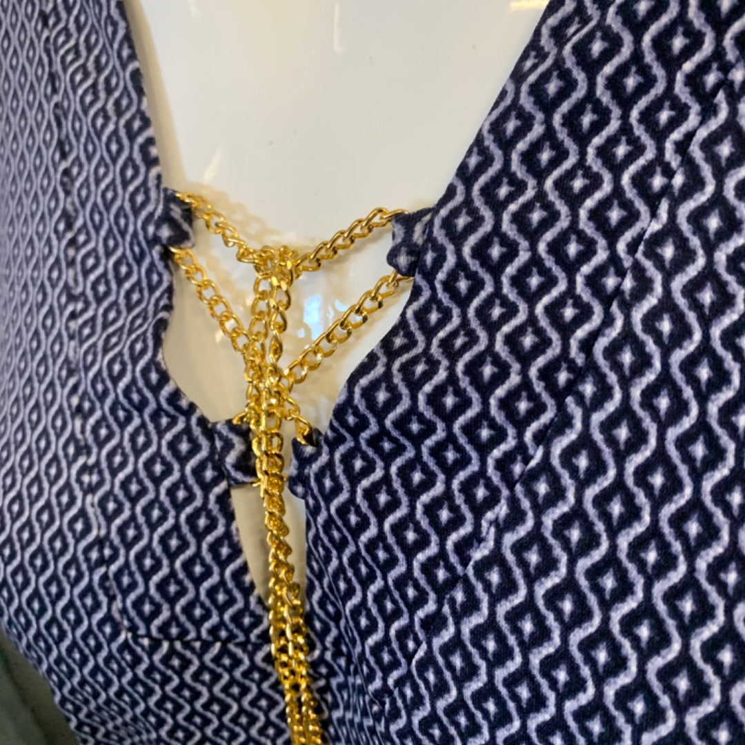 Michael Kors, Medium Navy white