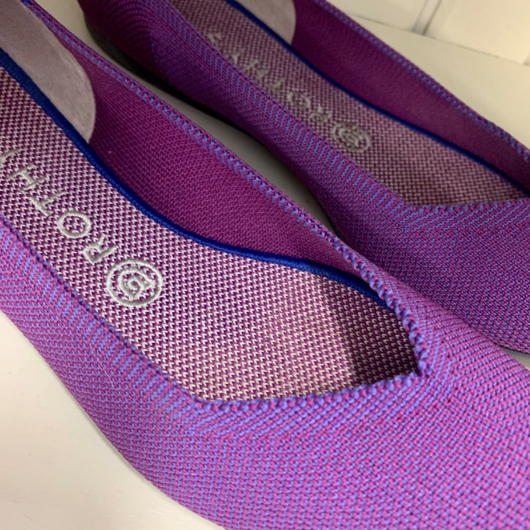 Rothy’s Flats, Size 9 Purple