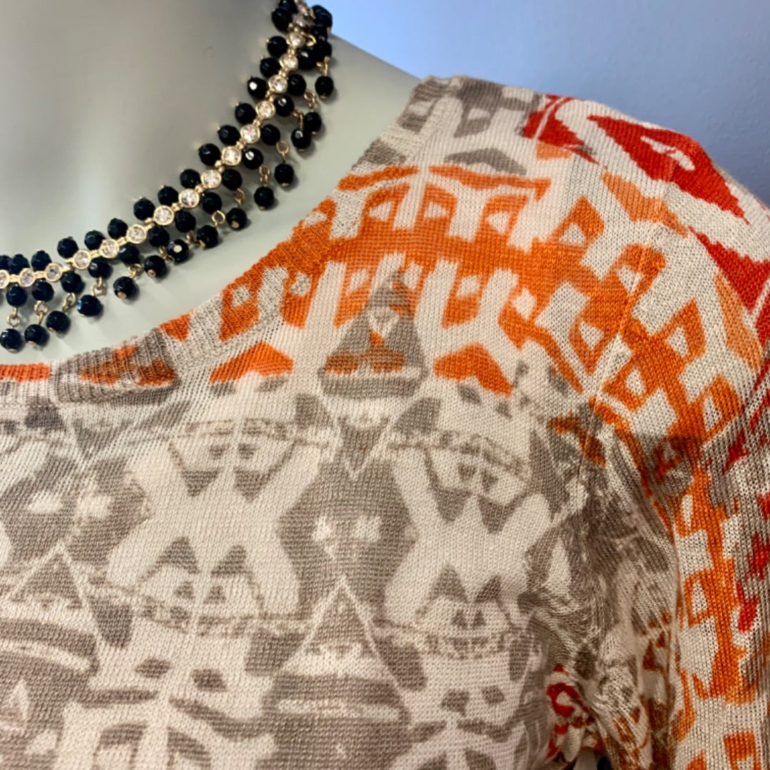 NIC+Zoe, Small Beige Orange