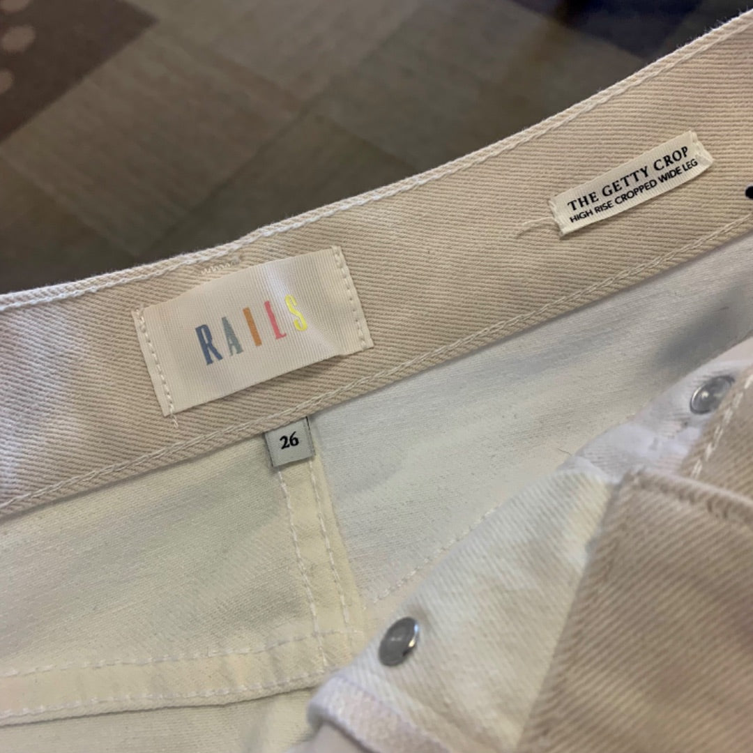 Rails, Pants, Size 4(26) Sand Cream