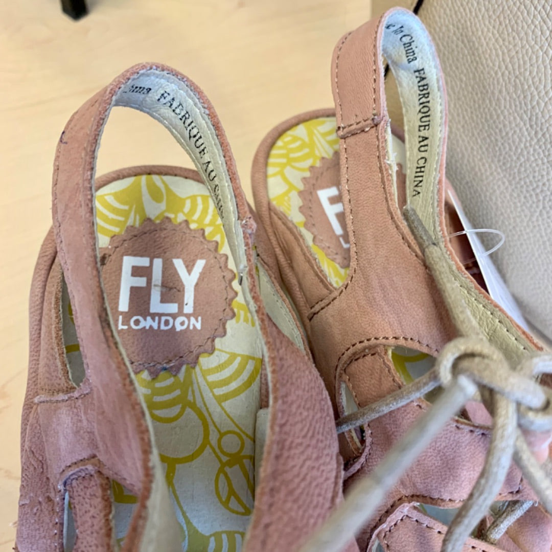 Fly London, size 7.5 (38) Old Rose