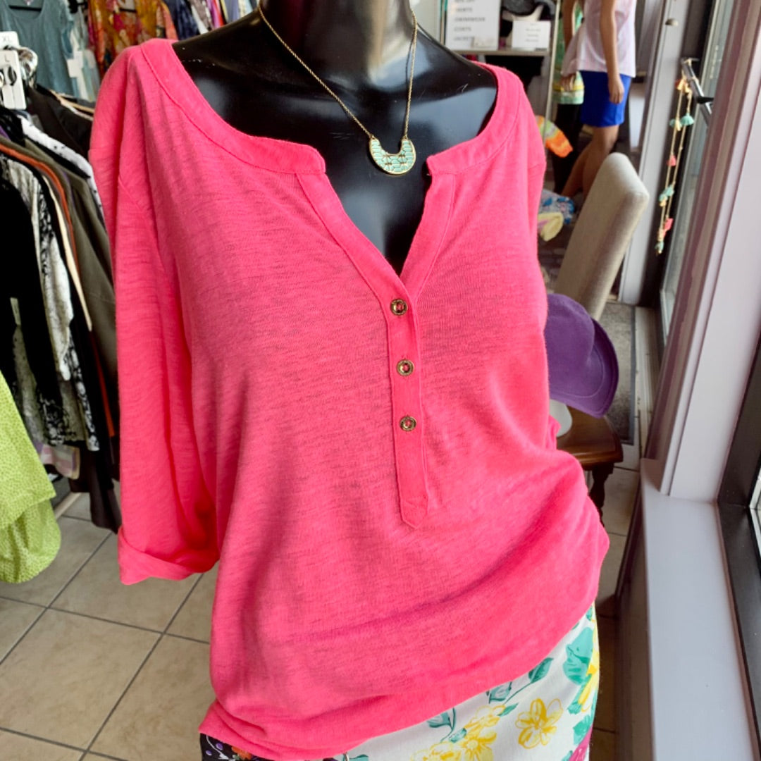 Lily Pulitzer, Large Hot Pink
