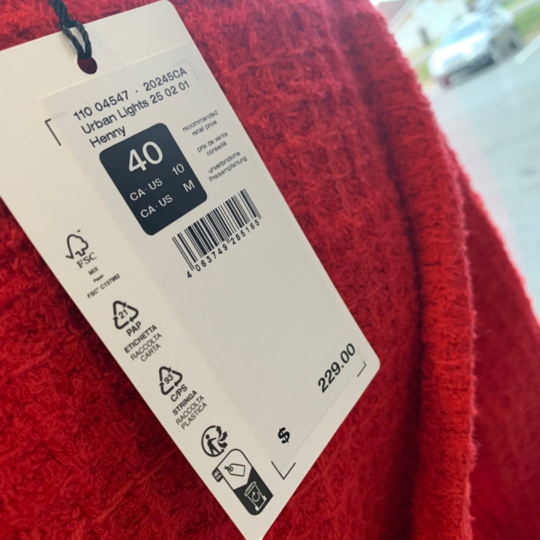 Olsen, Jackets, Medium Red