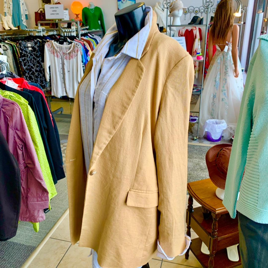 Blazer, Large Cappuchino