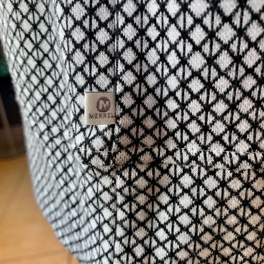 Merrell, Tops, Medium White Black