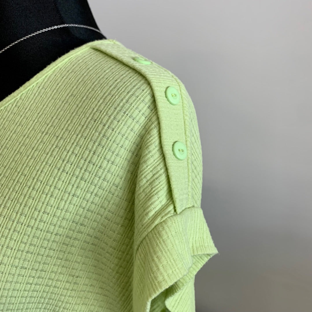 Mandee Top, Small, Green