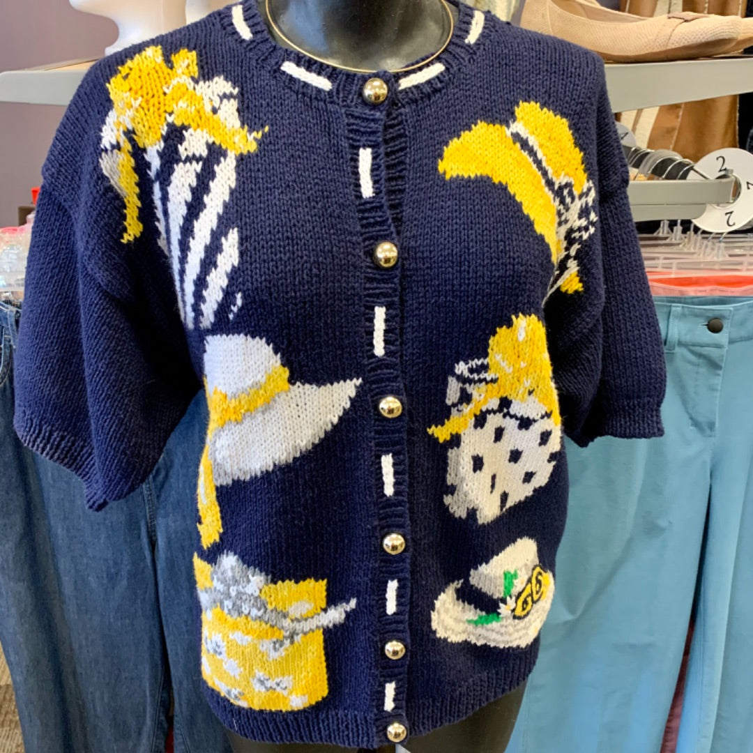 The Eagle’ eye, Medium Navy Yellow White