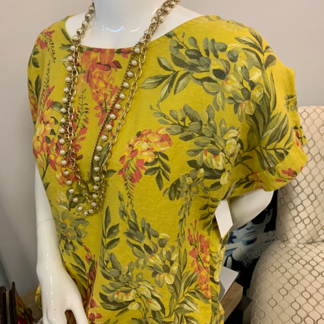 Bella Umbra, Tops, Medium Ocher Green Terra