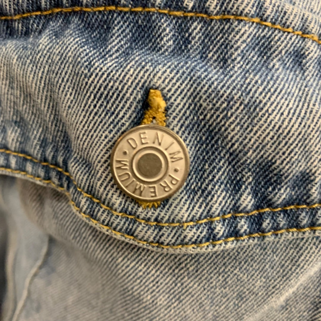 Love Tree Denim Distressed, Small Blue