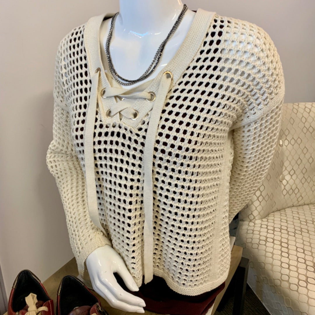 Liu Jo, Sweaters, Medium Cream