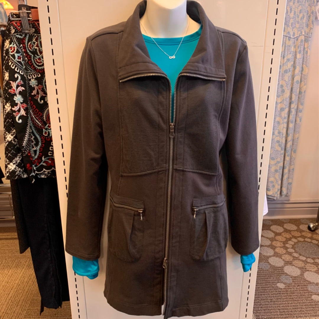 Neon Buddha, Coats, Large Grey