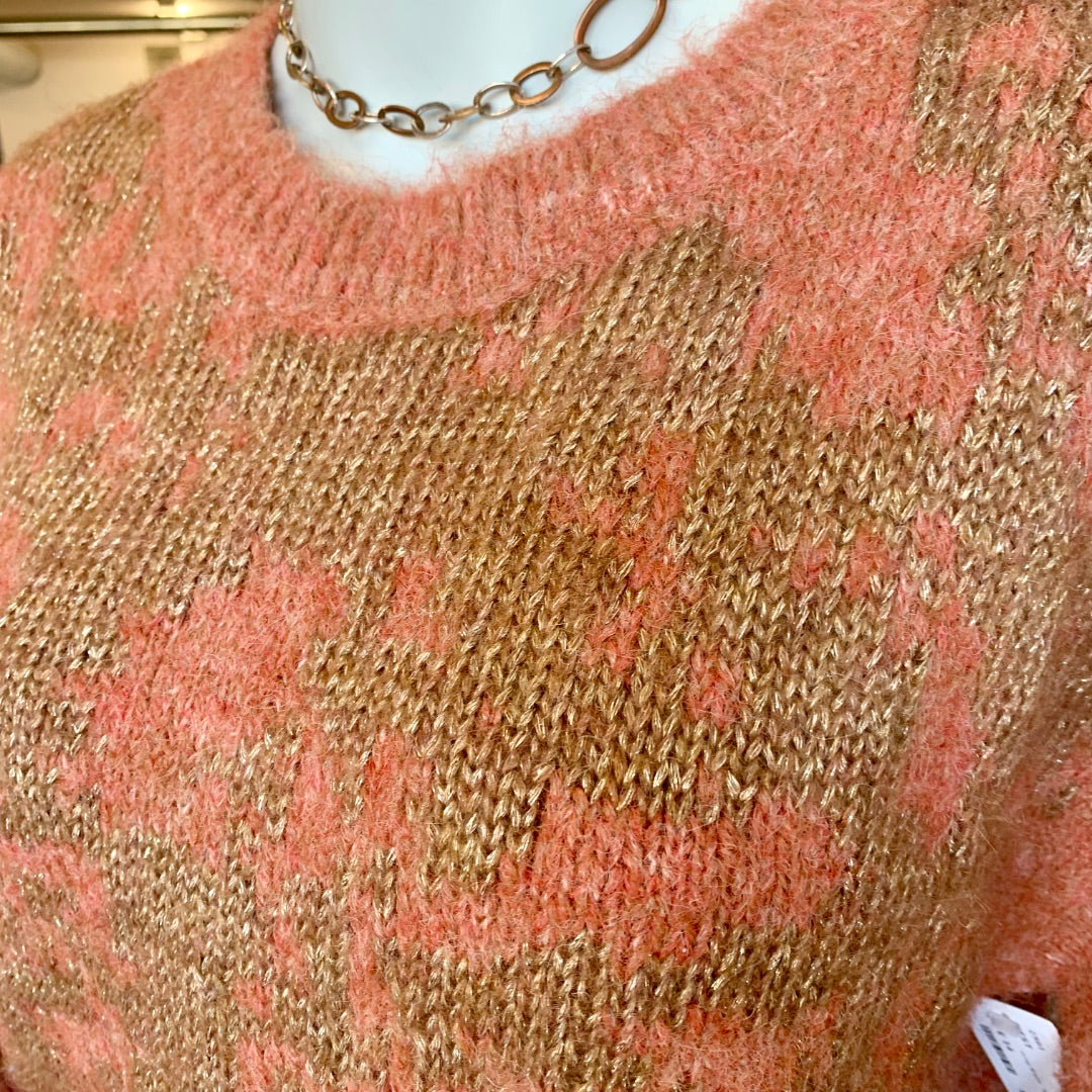 Yest, Sweaters, Size 14 Dusted Orange Brass